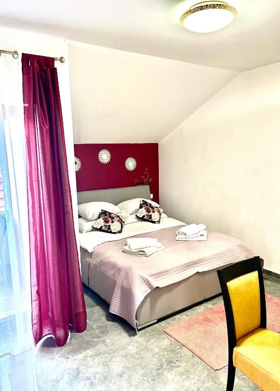 Dvokrevetna soba s balkonom i pogledom na more - Residence Antiqua Rooms, Bibinje